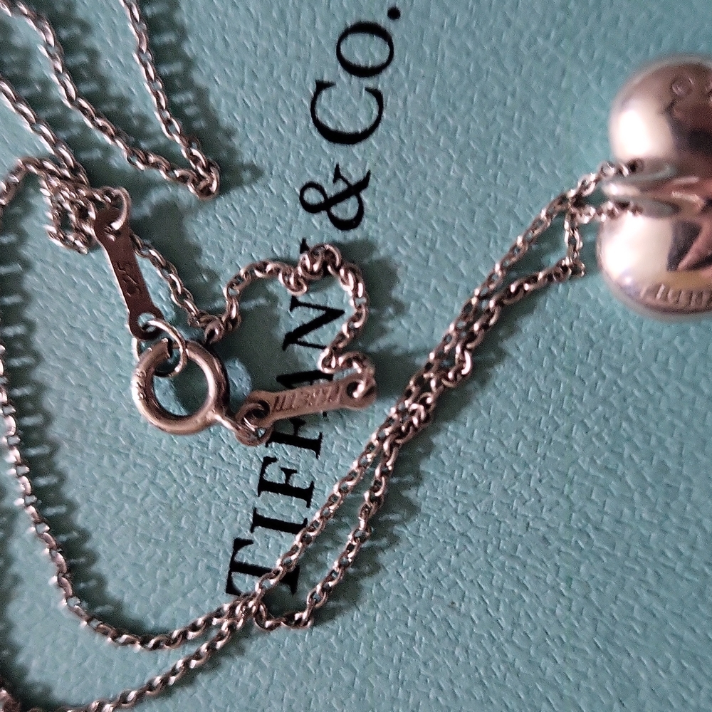 Tiffany hp  new elsa peretti hpfull heart 925 rare never wore was a gift 🎁 firm - Picture 2 of 6